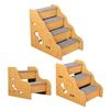 Scale in Legno per Animali Domestici Rampa Gradino Antiscivolo per Cani Gatti Letto Divano Divano per Uso Domestico
