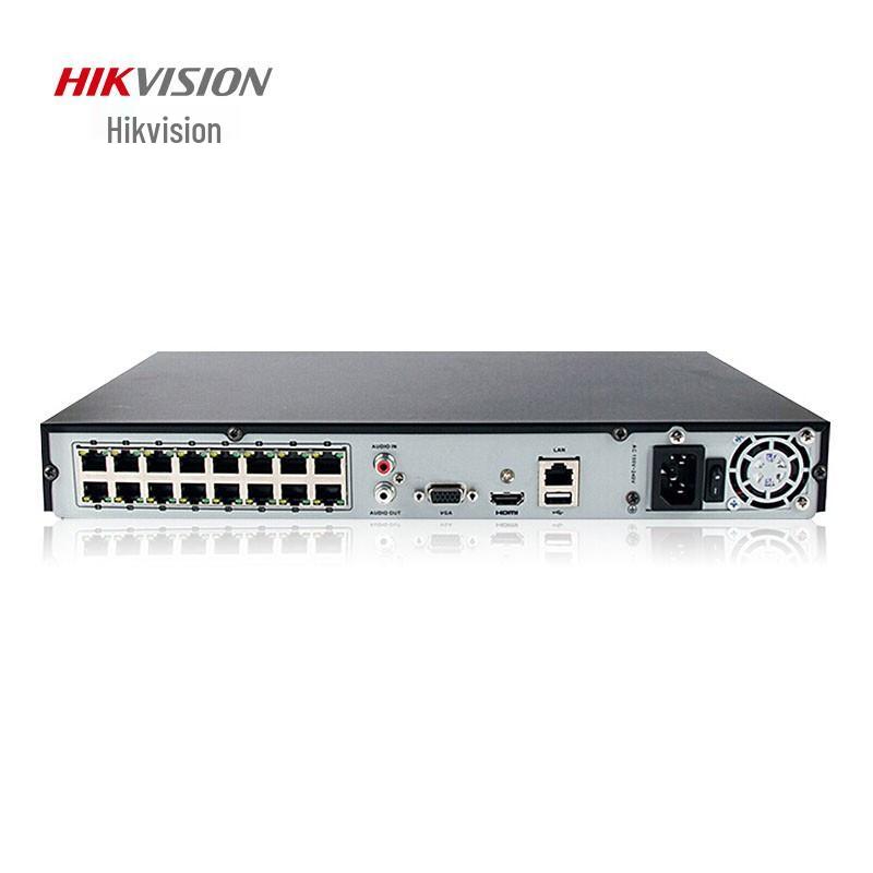 

Hikvision 16-Channel PoE H.265 NVR CN plug (adapter included)