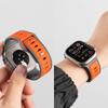 Sports Two Tone Silicone Strap for Apple Watch Band Ultra 2 49mm 46mm 42 44 45mm Wristband for Iwatch Series 10 9 8 7 6 SE 5 4 3