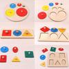 Geometric Shapes Toys For Children Early Learning Exercise Hands-on Ability Montessori Puzzle Sorting Math Educational Toys