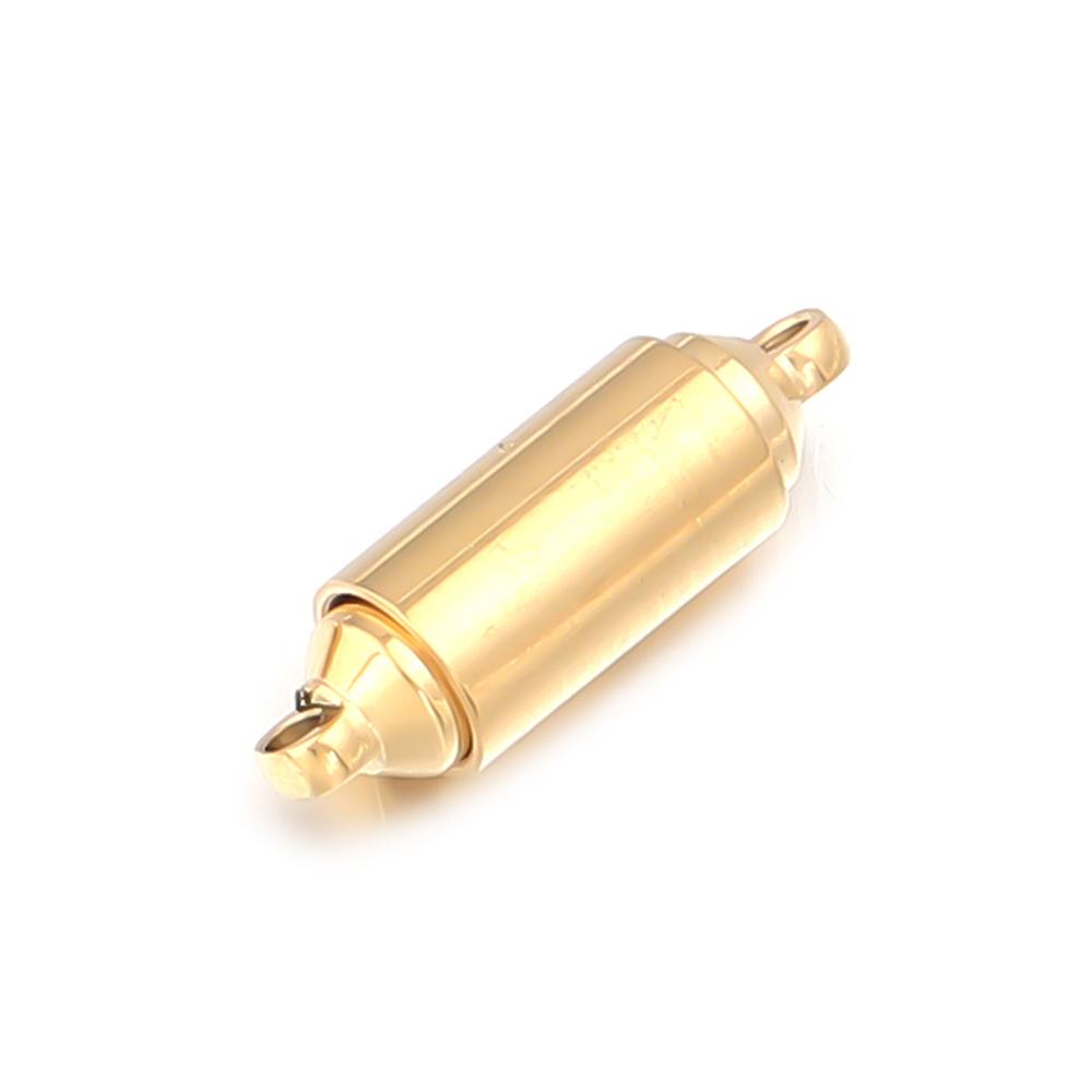 1pc Stainless Steel Strong Magnetic Clasps Magnet End Clasp Connectors For DIY Leather Cord Bracelets Necklace Jewelry Making
