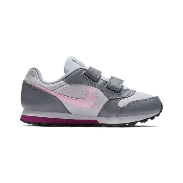 Nike MD Runner 2 Abrasion Resistant Kids' Running Shoes Gray Kids' 807320-017