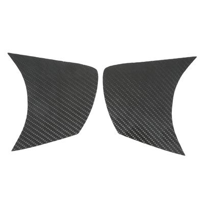 Inside Door Barrel Covers Carbon Fiber Left Right Door Bowl Trim Sticker Replacement for NISSAN 370Z Z34