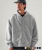 Fp142 New Wave Crop Zip-Up Hoodie Gray Sjhd1535