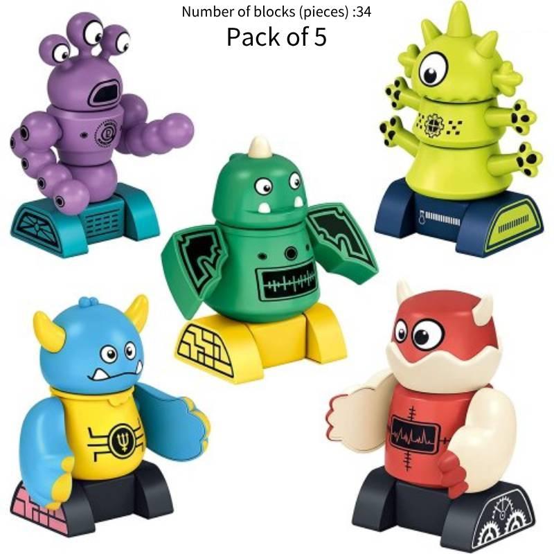 

Магнитный летающий диск игрушка-монстр для детей 3-6 лет набор для сборки самолета сделай сам с магнитными блоками пластиковый материал размер 38*33*7,6 см