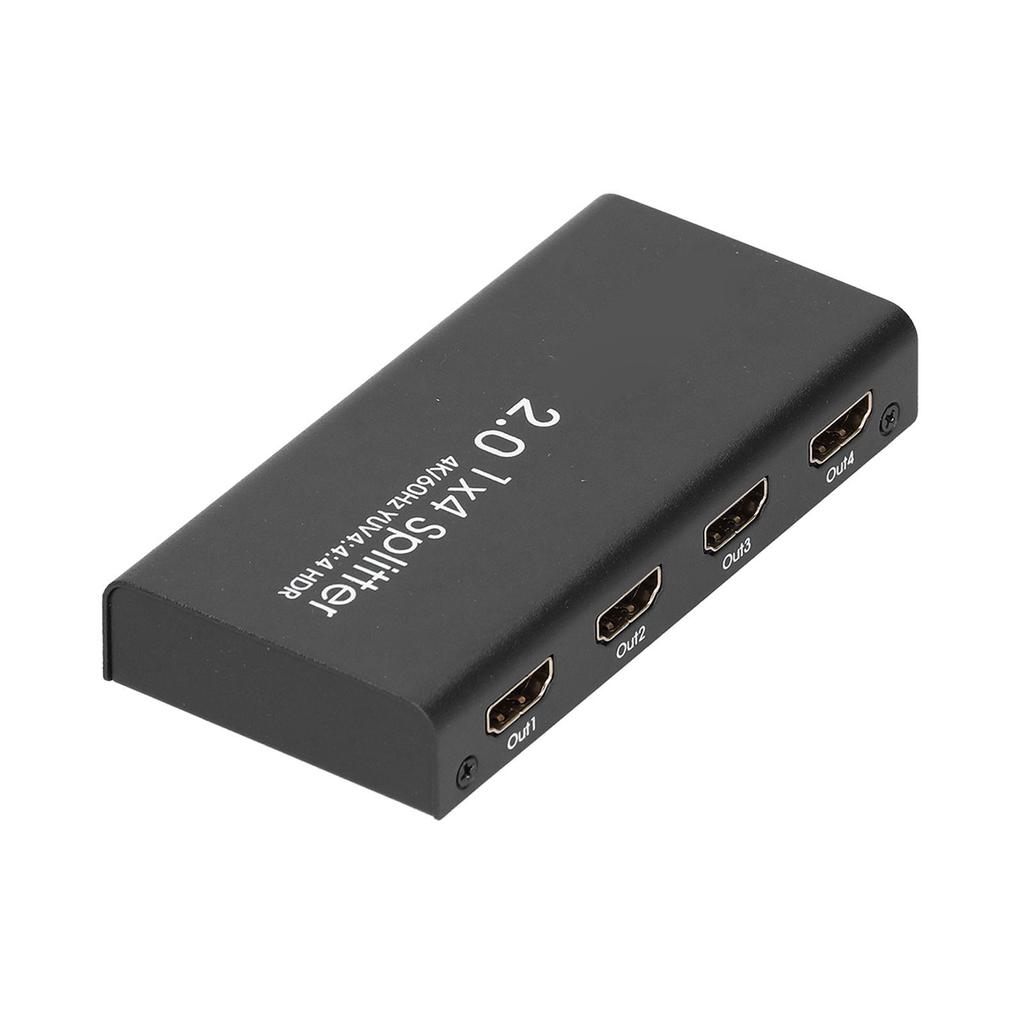 HD Multimedia Interface Splitter 1 Eingang 4 Ausgänge Verteilverstärker für PS4 Projektor HD-Fernseher