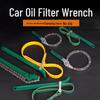 Outil universel polyvalent pour le retrait de filtre à huile: Clé à chaîne et à courroie pour un démontage facile