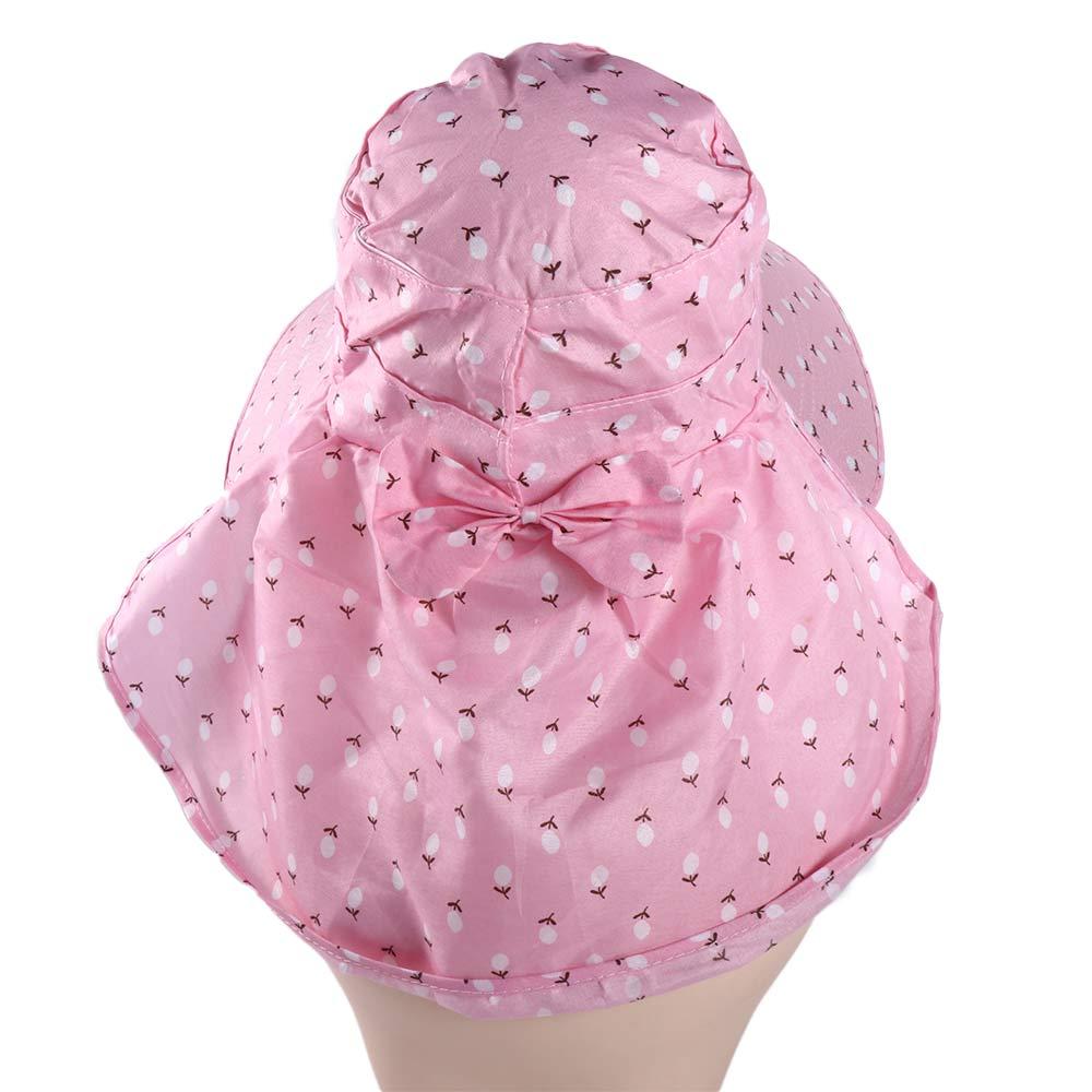 Brim Outdoor Mother Sun Hat Cover Face Women Sun Hat Bucket Hat With Neck Flap Summer UV Protection