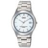Citizen Q&Q CENTINI W476-201 Men's Silver Watch, 10 ATM Water Resistant