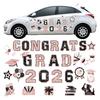 30Pcs Graduation Car Magnetic Stickers Waterproof Reusable 2026 Senior Grad Car Decorations Bumper Magnets for Refrigerator Metal Surfaces Party