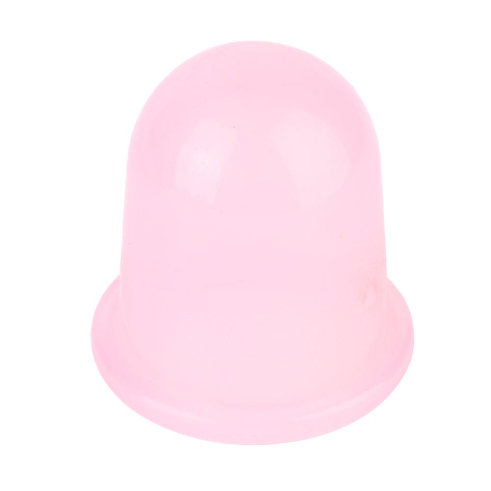 

Инструменты Силиконовые банки для вакуумного массажа Антицеллюлитные 4 цвета 1 шт. Вакуумный помощник Массажер для массажа всего тела розовый