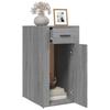 Office Cabinet Gray Sonoma 40 x 49 x 75 cm Engineered Wood
