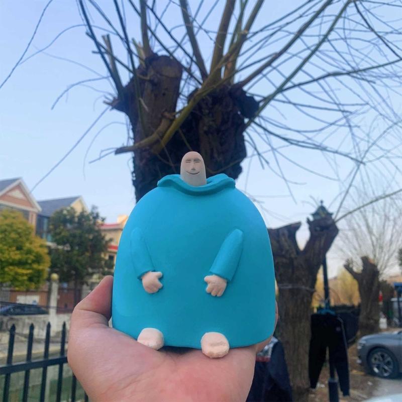 Personalized Resin Middle Finger Ornaments Gesture Desktop Living Room Decors Crafts Statue Figurine Sculpture Household