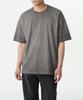 MUSINSA STANDARD Luna Dyed Structured Oversized Crew Neck T-Shirt [Charcoal Grey]