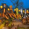 Halloween Outdoor Hanging Decorations: Pumpkin & Ghost Wind Sock Flags