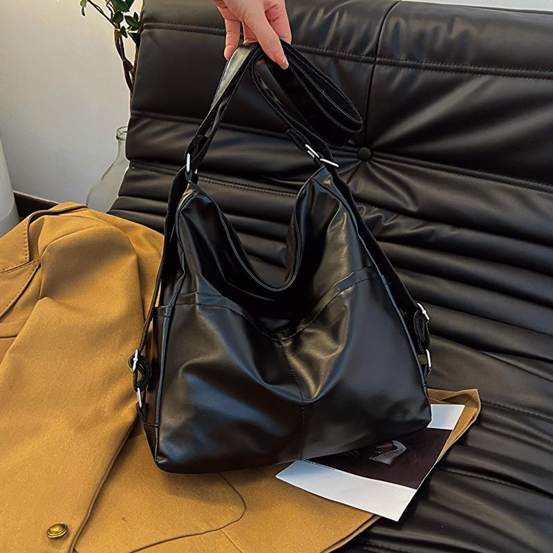 Summer retro large-capacity bag women's new popular versatile messenger bag fashionable shoulder tote bag