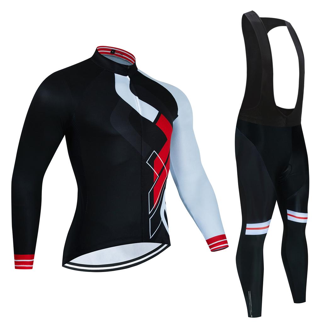 2026 Autumn Breathable Cycling Suit Set Men Bike Tops Spring Long Sleeve Clothing Ciclismo MTB Bicycle Clothes Outdoor Cycling Set