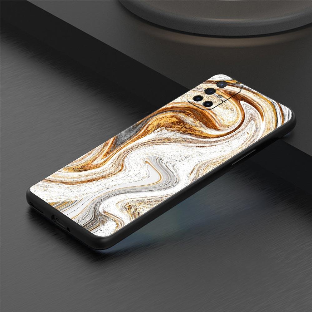 Phone Case For Oneplus 13R 13 12 10T 11 R10 Nord N100 N200 N10 9 9R CE 2 3 Z Pro Lite 5G Soft TPU Cover Vintage Marble Funda Bag