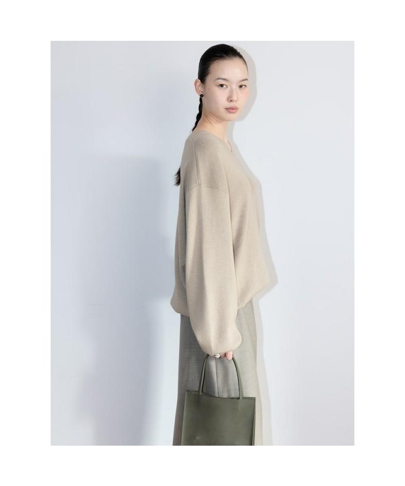 The Aperture Flip Bag_Suede Khaki (Ta62D4A05H)