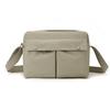 New Waterproof Nylon Cloth Niche Simple Multi-Compartment Printable Logo Bag Women'S Versatile Shoulder Messenger Bag