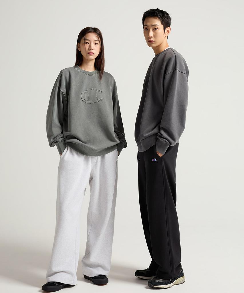 Champion C-Logo Relaxed Fit Sweatpants Black