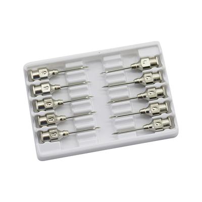6 Boîtes (60Pcs) Set d'aiguilles d'injection en acier inoxydable 304 Aiguilles d'injection pour volaille, Soins des animaux d'élevage Porc Bétail Mouton Injection