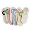 New 5 Pairs Summer Cotton Non Slip Invisible Heel Socks Thin Ice Cream Color Block Boat Socks Sweat-absorbing Women Children