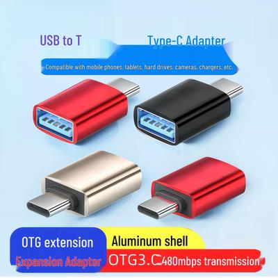 Adaptador y Cargador USB 3.0 OTG para Expansión de Memoria de Teléfono/Tableta