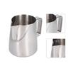 Milk Frother Cup 380ml 304 Stainless Steel High Durability Multifunctional Milk Frother Pitcher