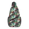 Cowboy Pattern Small Chest Bag Men's and Women's Best Gift 2D Cartoon Large Capacity Outdoor Sports Leisure Fashion Backpack