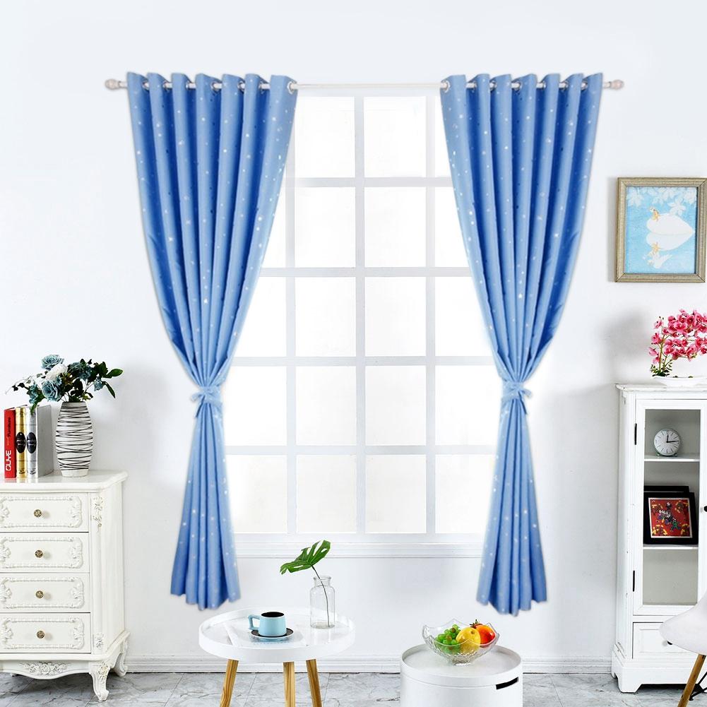 Korean     Door Window Curtain   Drape Bathroom Livling Room Decor Blue