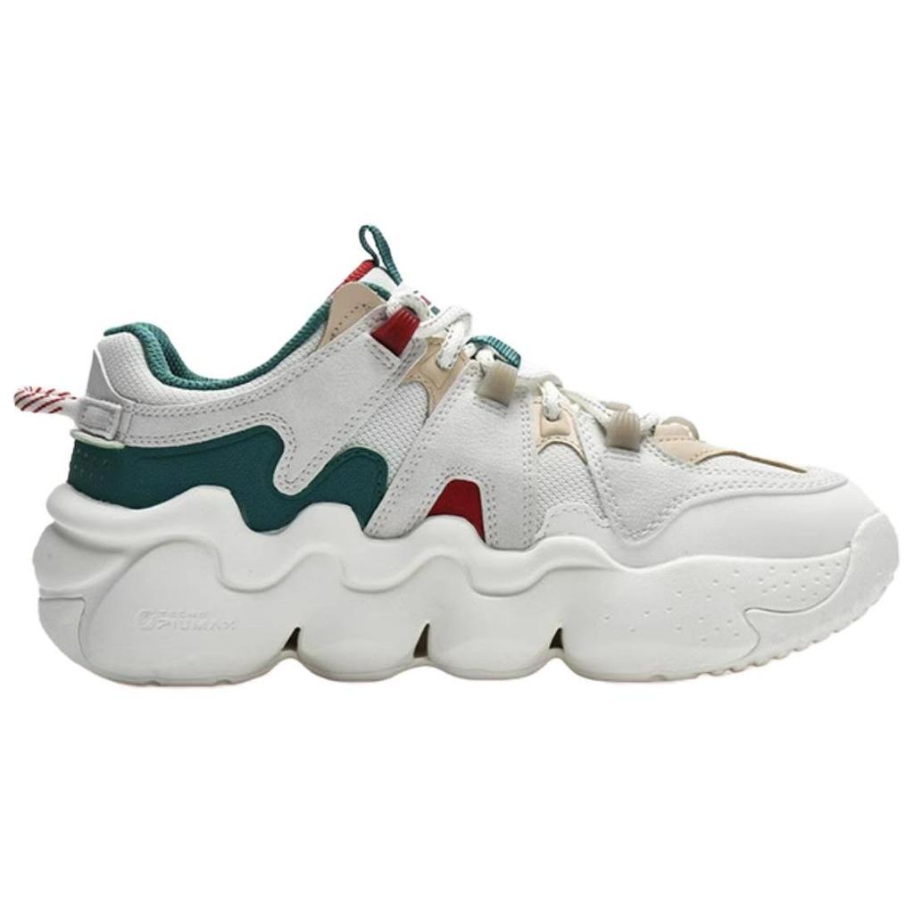 FILA Panini Comfortable Versatile Durable Low-Top Sports Casual Shoes Women sneaker White Green F12W312113FSL