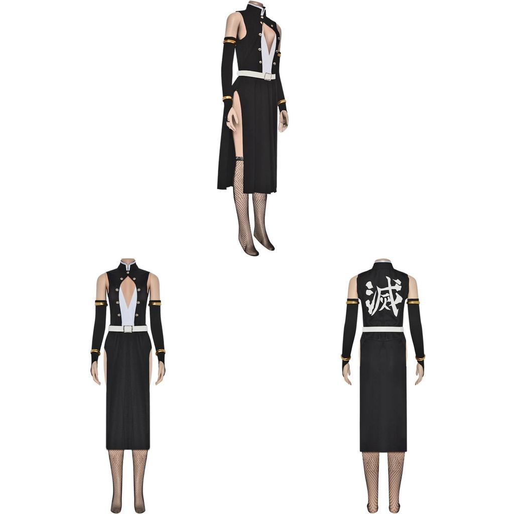 Demon Slayer Cosplay Outfit With Recycled Fiber For Anime Conventions