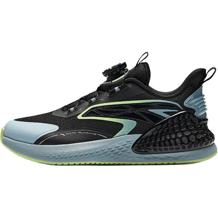 Anta Kids C37 Synthetic Leather Mesh Comfortable Versatile Lightweight Shock Absorption Low-Top Running Shoes Kids Running Shoes A12445519-4