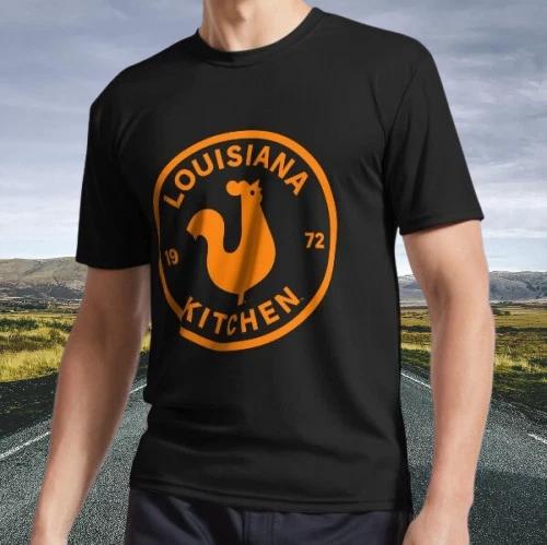 New Shirt kitchen louisiana popeyes chicken Active T-Shirt Funny Size S - 5XL L
