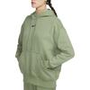 Nike Sweatshirts Women's Green Hooded Moderate Other DQ5860-386