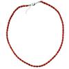 AAA Quality Tinny Beaded Red Coral Chocker Necklace Natural Semi Precious Gemstone Jewelry Collar Necklace
