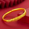 Flower Blossom Wealth Open Bracelet Women's Niche High-end Accessories
