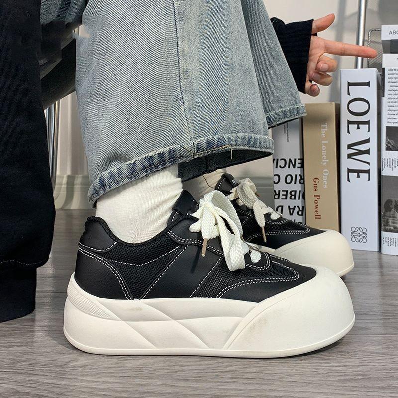 Internet-Berühmtheit Explosion Big Head Brotschuhe Damen 2025 neu Sommer lässig dicke Sohle vielseitig Höhe erhöhen Muffin Sportschuhe