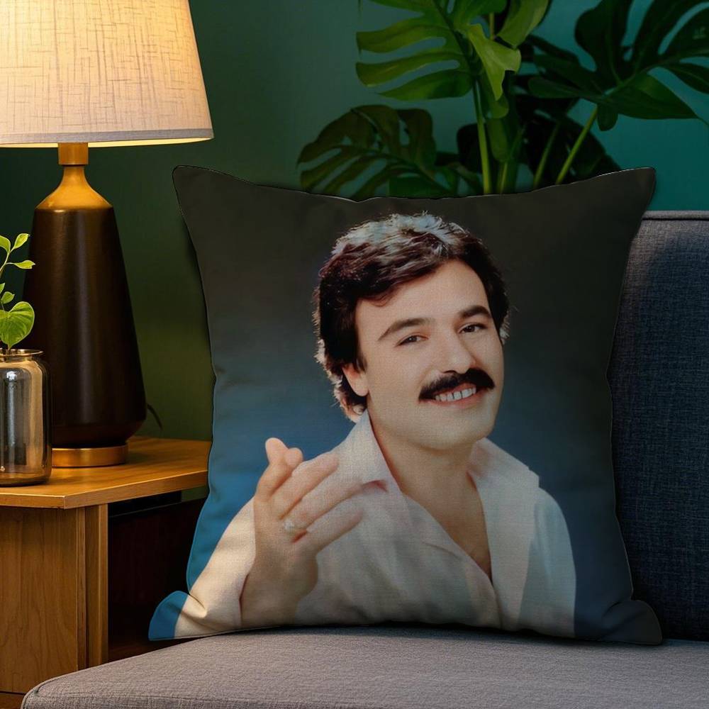 Pillow Case Sofa Living Room Bedroom Double-sided Printing Singer Ferdi T-Tayfur Square Cushion Nap Time Pillow Case