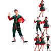 Durable Christmas Costume For Couples With Fashionable Style And Soft Velvet Feel