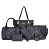 Women's Large Capacity Multi-Piece Mother-and-Child Set Handbag – Stylish Print Single Shoulder Bag