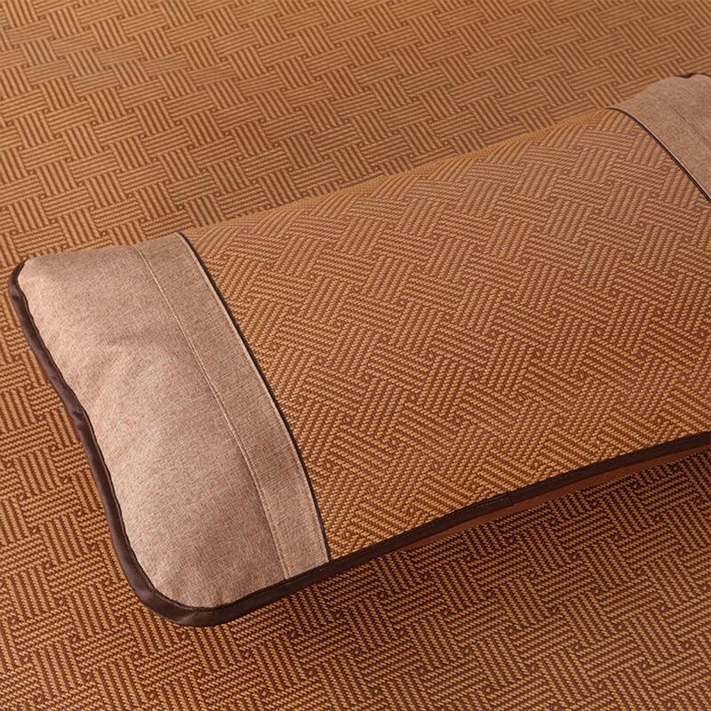 D5 Summer Cool Bamboo Rattan Pillow Cover Cushions Decorative pillows for sofa Adult Health Care 48x72cm Pillow Cover Neck Guard