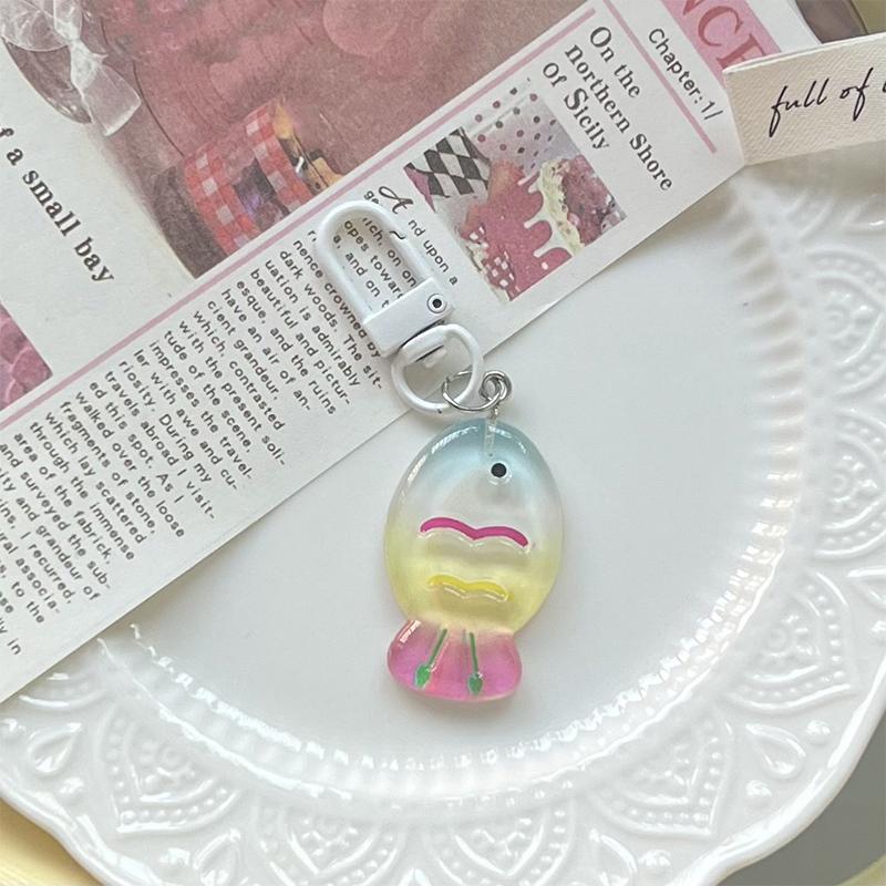 

Милый Красочный Маленький Рыбка Брелок Мультяшная Рыбка Брелок Держатель для Ключей Автомобиля Подвеска для Сумки Украшение для Чехла для Наушников Подарки для Пары