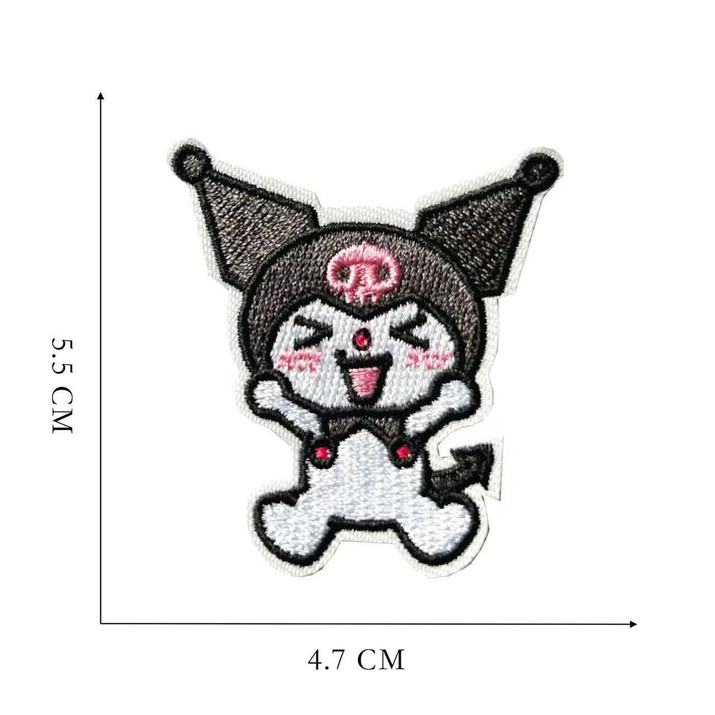 Melody Yugui Dog Creative Computer Embroidery Cloth Sticker Diy Patch Handbook Clothing Accessories