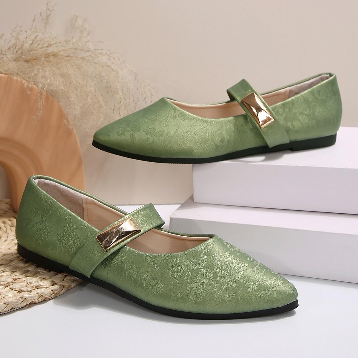 Модные туфли на плоской подошве женские повседневные удобные босиком белые без каблуков — фото 3