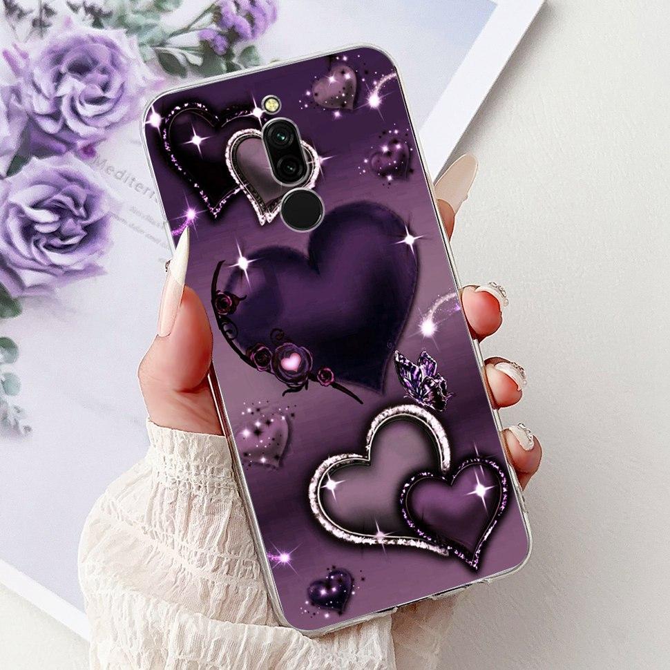 For Xiaomi Redmi 8 Case Lovely Funny Cartoon Cover Soft Silicone Case For Xiaomi Redmi 8 8A Redmi8 Redmi8A Fundas Bumper
