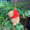 Capybara Plush Whimsical Doll Keychain Adorable Animal Pendant Gift Perfect