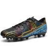 Scarpe da calcio da uomo giovanili con tacchetti lunghi erba artificiale professionali su larga scala scarpe da calcio da bambino da uomo basse taglie grandi scarpe da allenamento