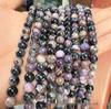 Russian Charoite Round Beads for DIY Bracelet Jewelry